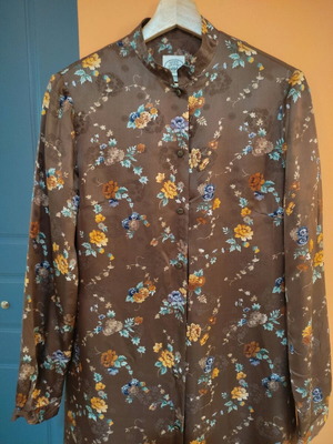 Vintage Laura Ashley silk dress