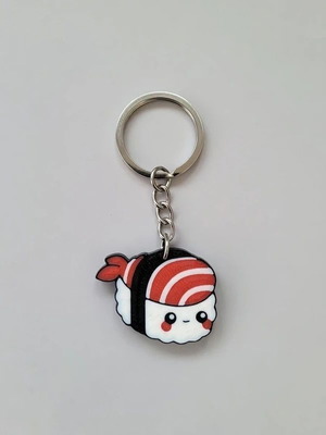 Sushi keychain new, multicolored