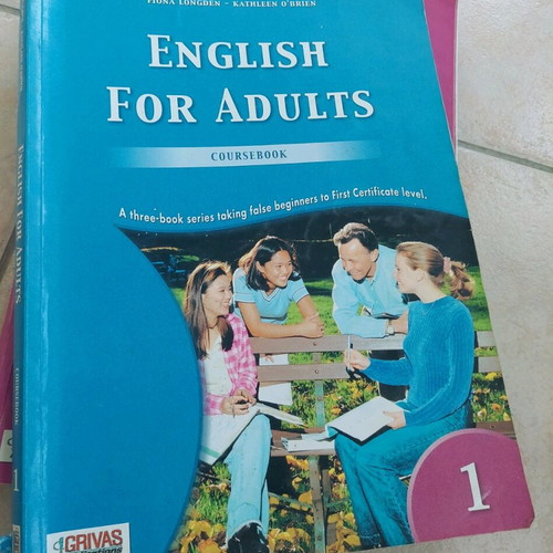 English For Adults Coursebook used with notes by Fiona Longden and Kathleen O'Brien