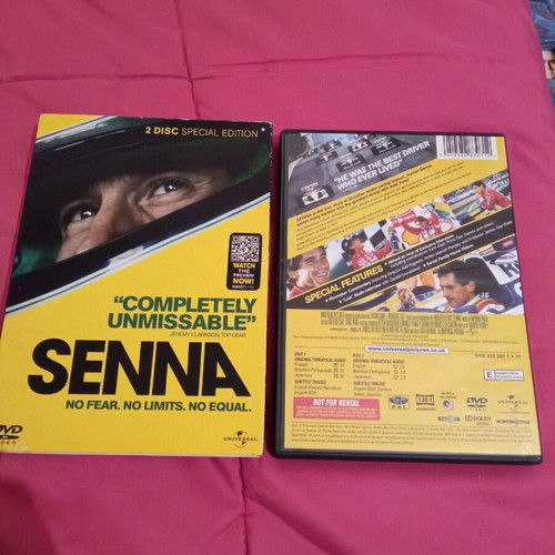 Senna 2 Disc Special Edition DVD like new, subbed