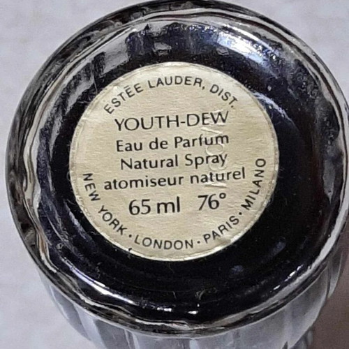 Youth-Dew Eau de Parfum 65ml by Estee Lauder, new, vintage 1st formula