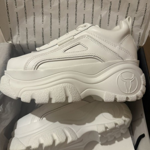 Windsor Smith Lupe chunky leather platform sneakers, size EU 37