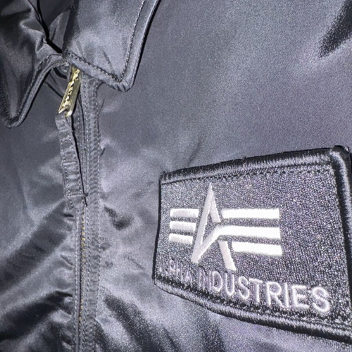 Alpha Industries Bomber Jacket size S new, black