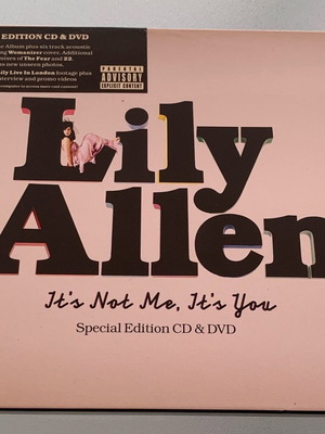 Lily Allen It's Not Me, It's You special edition CD and DVD used