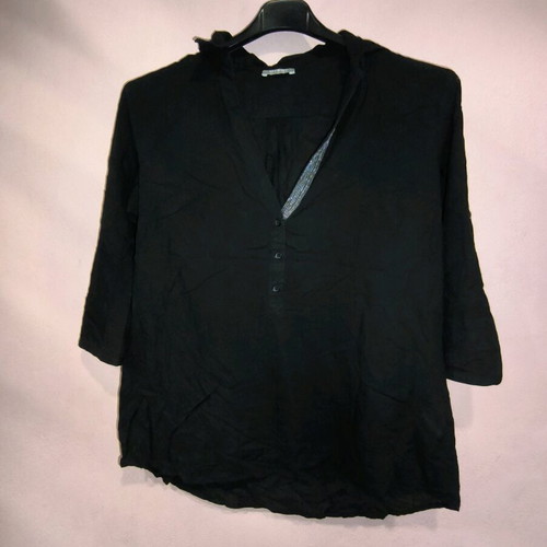 Orsay black blouse with strass studs like new, size M