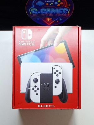 Nintendo Switch OLED кутия с ръководство употребявана