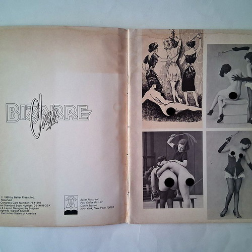 Bizarre Classix 4 1980 vintage book used, rare photographs