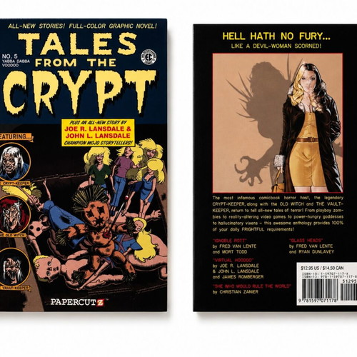 Tales from the Crypt Papercutz hardcover graphic novels like new, set of 8