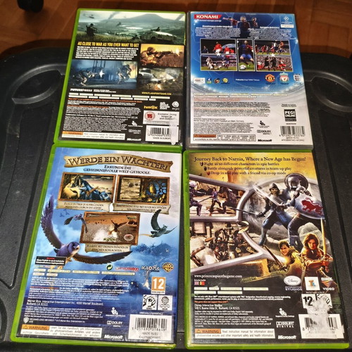 Xbox 360 games used collection including Operation Flashpoint and PES 2009