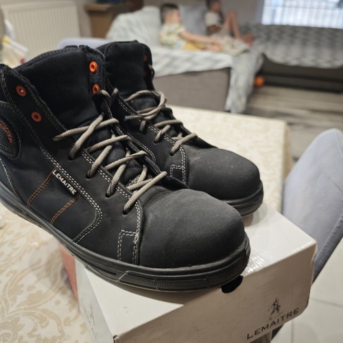 Lemaitre Saxo S3 Noir Safety Shoe Size 46 Like New