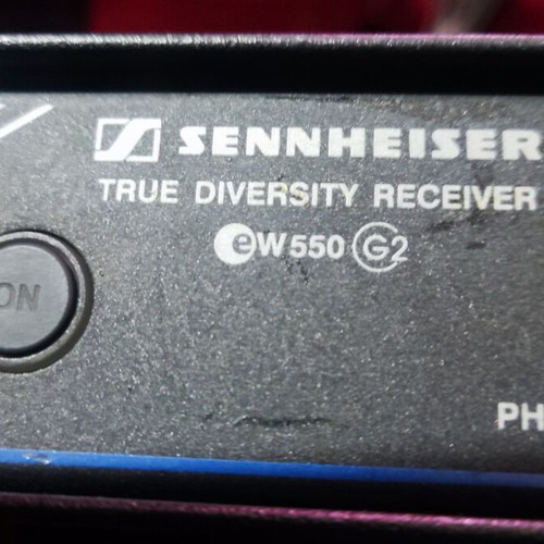 Sennheiser Receiver EW550 G2 830-866 MHz used, one channel working