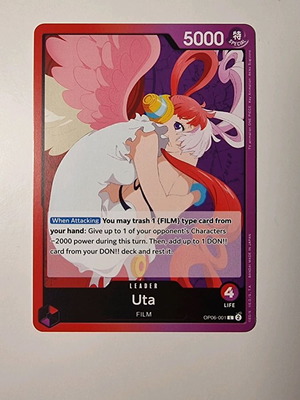 Uta One Piece Card Game OP06-001 Leader Card