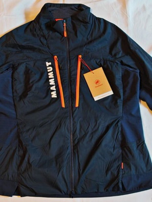 Mammut Aenergy Insulated Hybrid Jacket women XL new, blue and orange