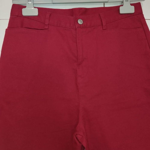 Talbots red cotton pants small used