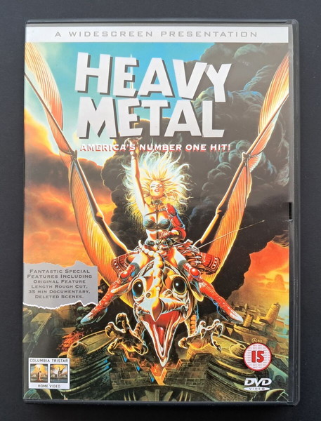 Heavy Metal DVD (Gerald Potterton, John Bruno, John Halas, 1981)