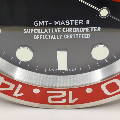 Rolex GMT-Master II wall clock with sweeping seconds hand