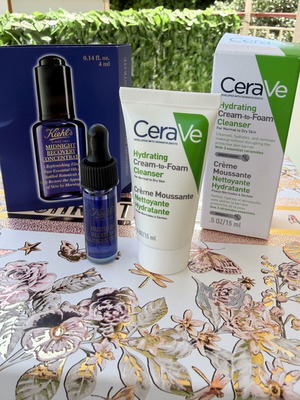 Mini skincare set Kiehl’s 4ml & CeraVe 15ml new