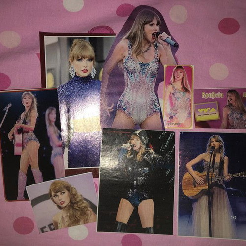 Taylor Swift clippings and double-sided Maneskin Taylor poster new