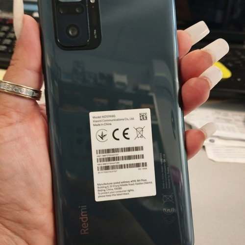 Redmi 10 Pro 128GB smartphone like new, black, Android