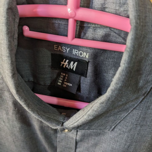 H&M shirt gray S like new