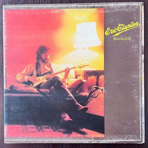 Eric Clapton Backless vinyl used, rock