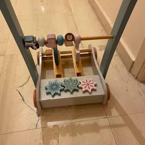 Wooden walker like new Viga Toys animal friends