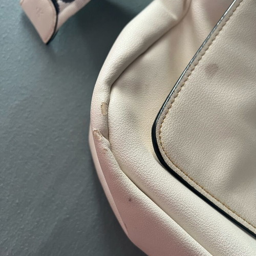 Calvin Klein crossbody bag used, white
