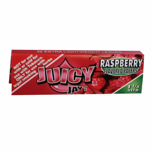 Juicy Jays 1 1/4 Raspberry Rolling Paper new