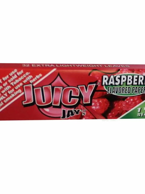 Juicy Jays 1 1/4 Raspberry Rolling Paper new