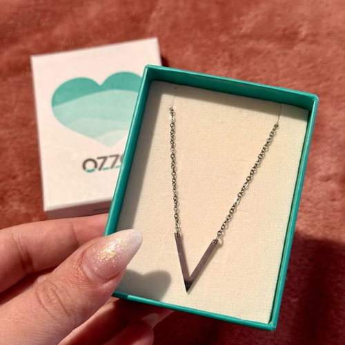 Ozze stainless steel necklace silver color like new