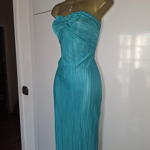 Turquoise Blue Maxi Summer Dress Shein, Size Large, New
