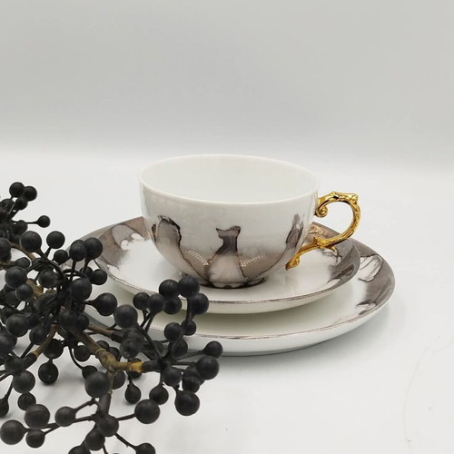 Furstenberg vintage porcelain coffee set used