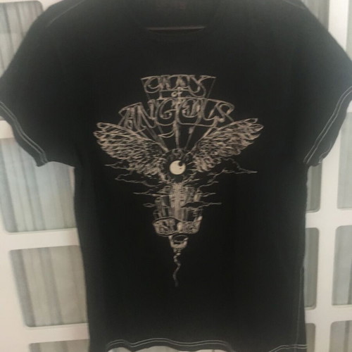Levi's T-shirt black with City of Angels print used, size M