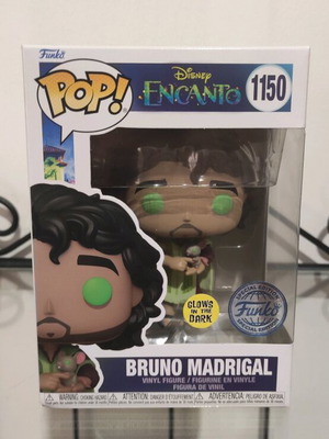Funko Pop Bruno Madrigal Encanto new, glow in dark