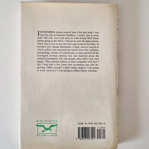 Liar's Poker book by Michael Lewis like new