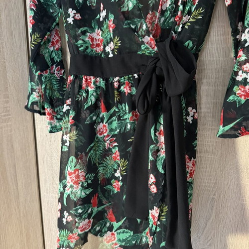 Zara floral jumpsuit