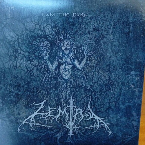 Zemial I Am The Dark 7'' vinyl, like new, Greek heavy black metal