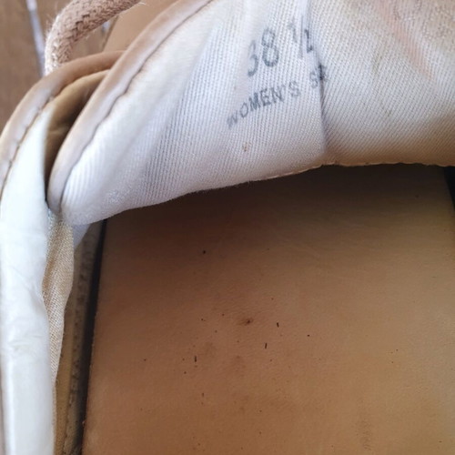 Hogan athletic shoes used, size 38.5, beige brown