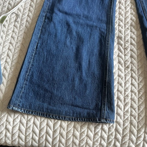 Staff jeans new, soft elastic, wide leg, size 26, blue