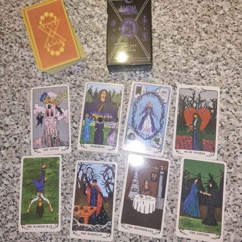 Agatha tarot deck new with powerful symbols