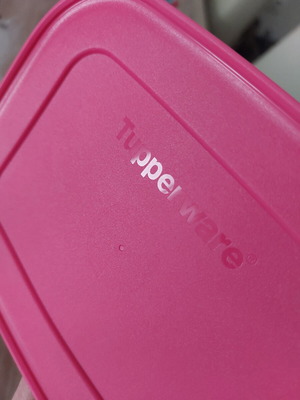 Tupperware Freezer Container 1.1L New with Red Lid