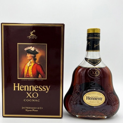 Hennessy X.O Cognac new vintage bottling with original red box