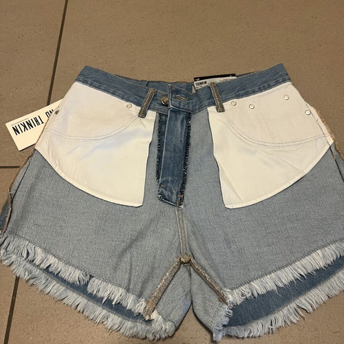 No Thinkin’ shorts, blue, size S