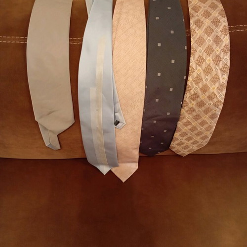 Ties new, multicolored, all together