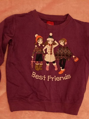 Girls' shirt Sprider like new, purple, size 11–12