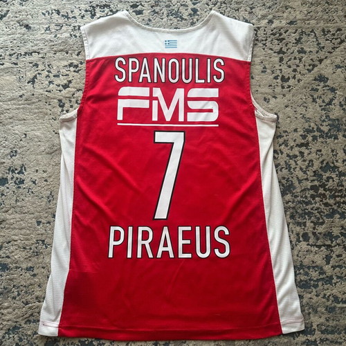Olympiacos bc Spanoulis used boutique jersey size M