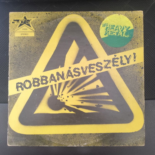 Robbanásveszély! Compilation LP used, heavy metal