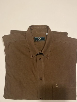 The Bostonians men's shirt brown size 42 like new