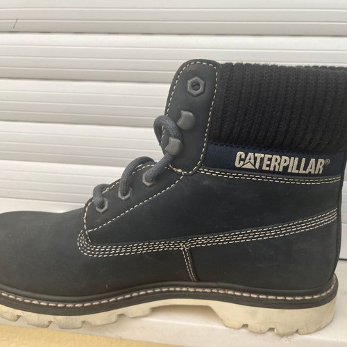 CAT Colorado navy nubuck boots size 43 like new