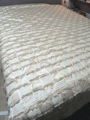 Double quilt bedspread 240x280 with two pillowcases 50x70, unused